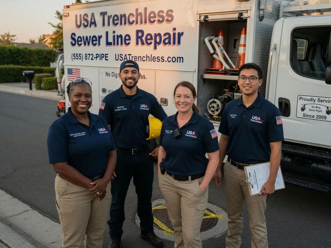 Sewer Line Repair company in Keenes, IL